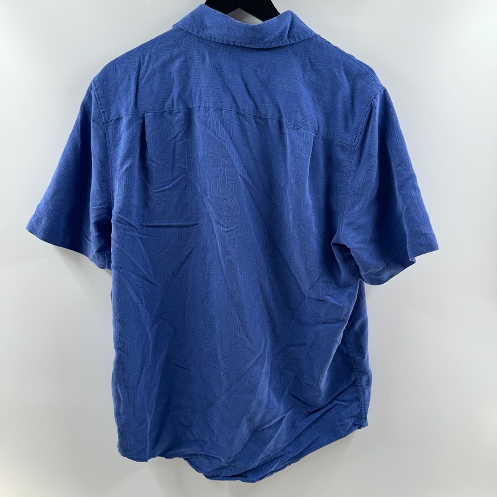 Caribbean Men’s Palm Tree Button-Up Shirt Size Medium Modal Blend - Picture 6 of 6